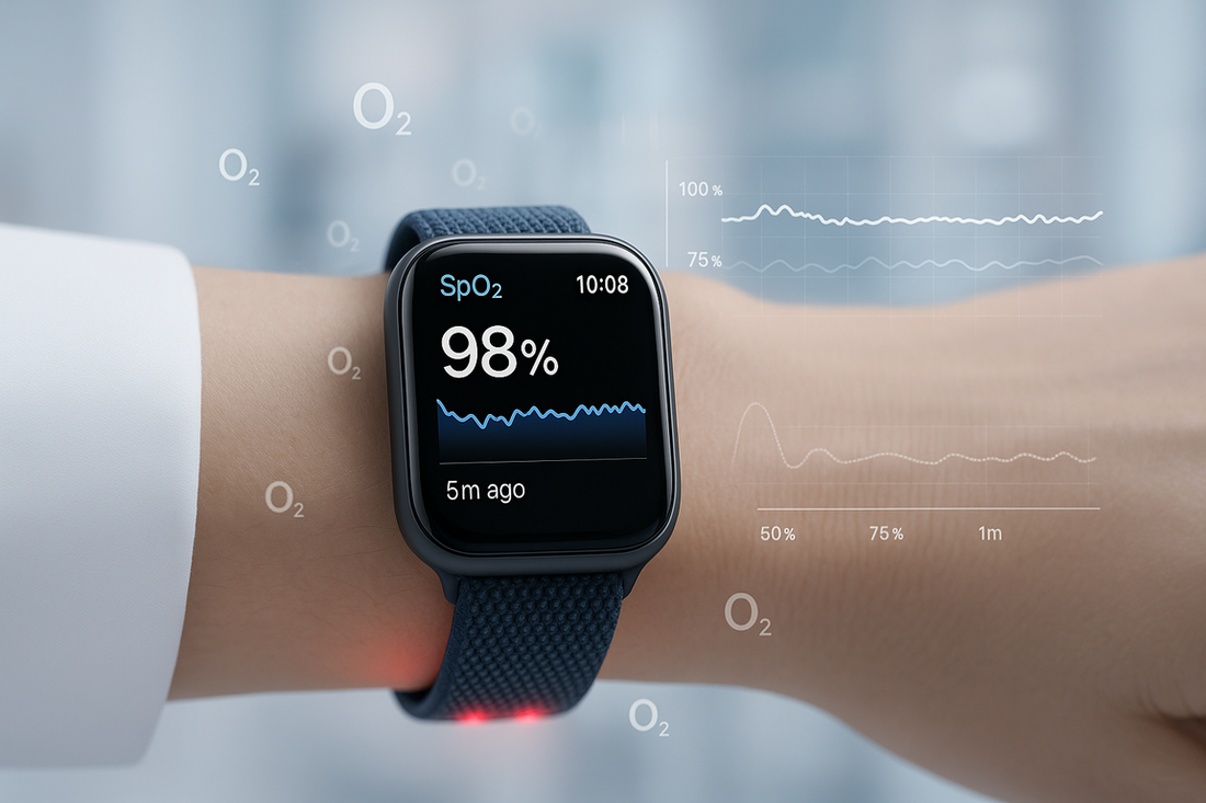 Hoe Meet een Smartwatch Bloedzuurstof