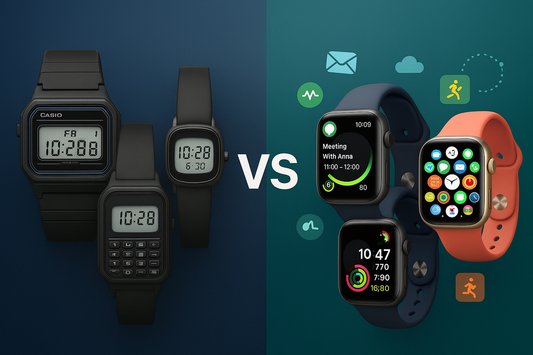 Digitaal Horloge vs Smartwatch: Complete Vergelijking & Koopgids 2025