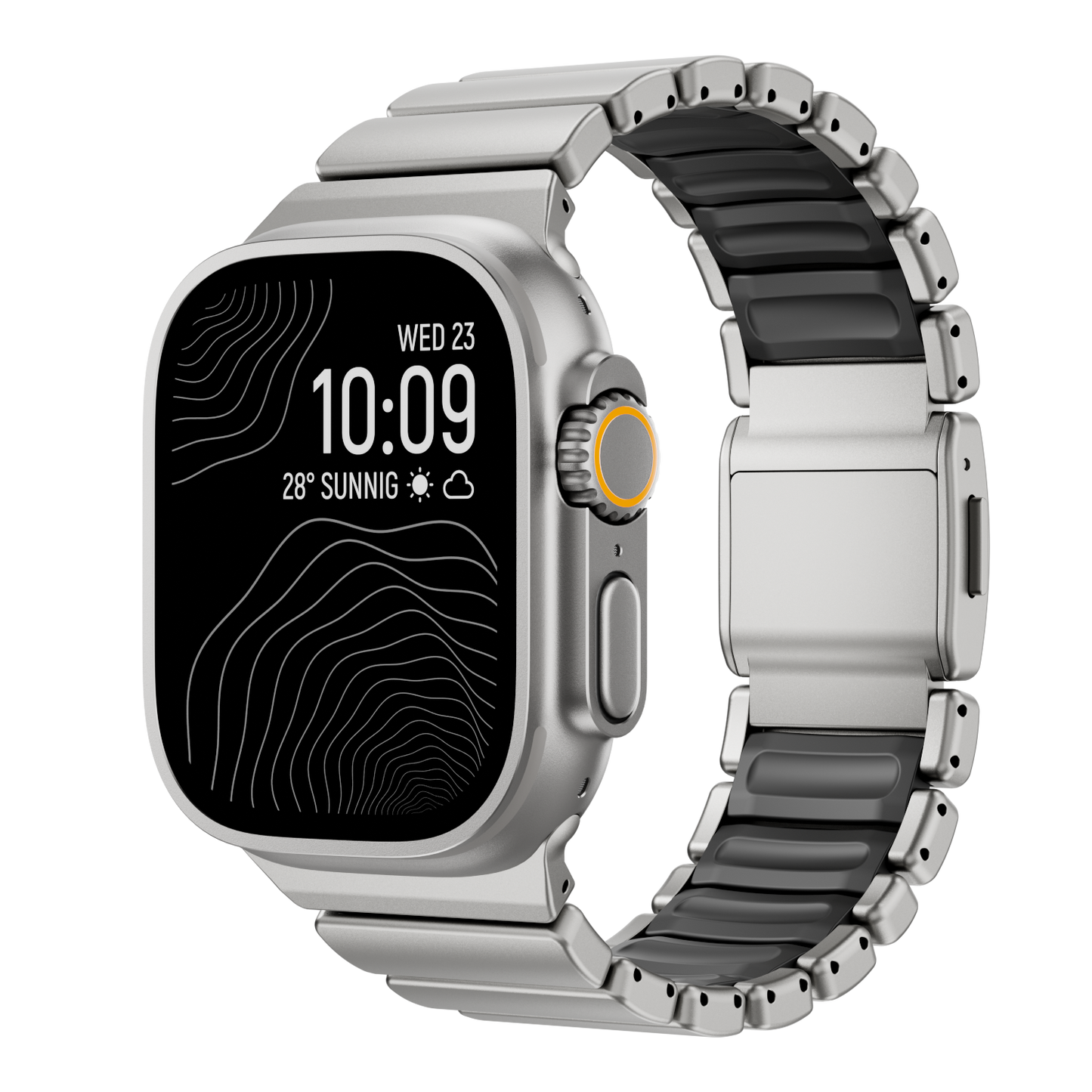 Titanium x FKM Dual Core Band For Apple Watch