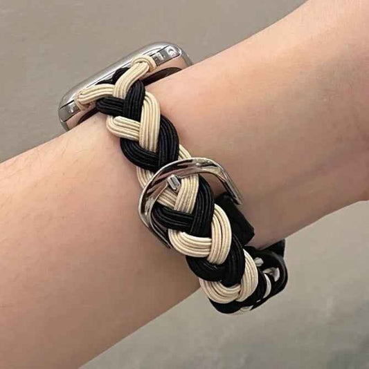 Stretch Braided Nylon Watch Strap For Apple Watch