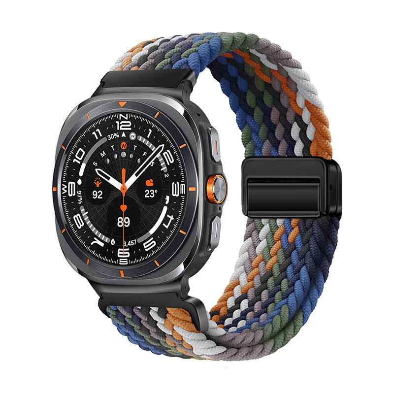 Braided Nylon Band For Samsung Watch 7 Ultra
