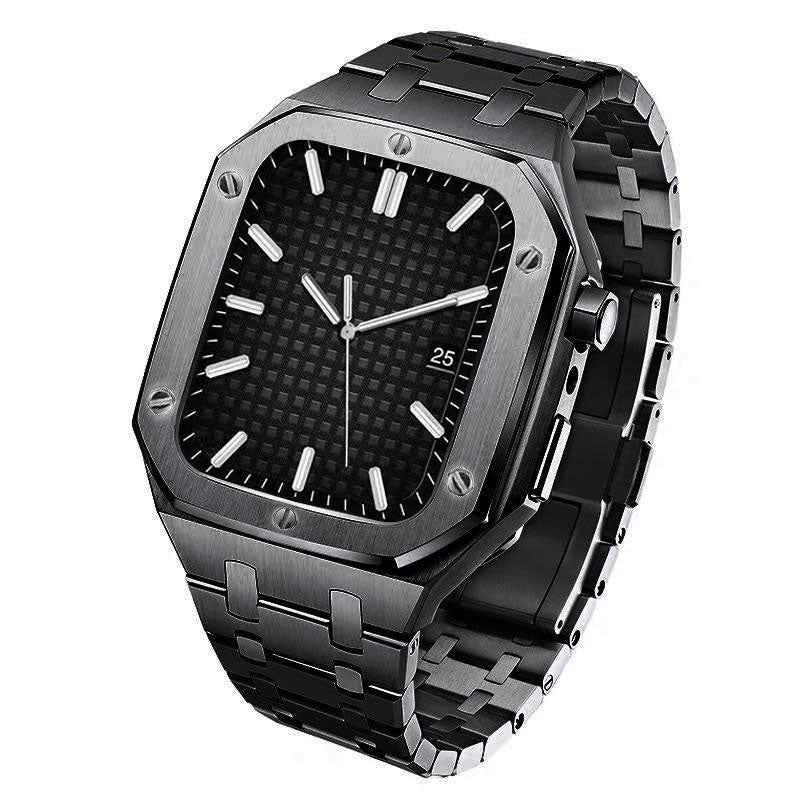 Freek - 316L RVS Premium Band & Case Set voor Apple Watch