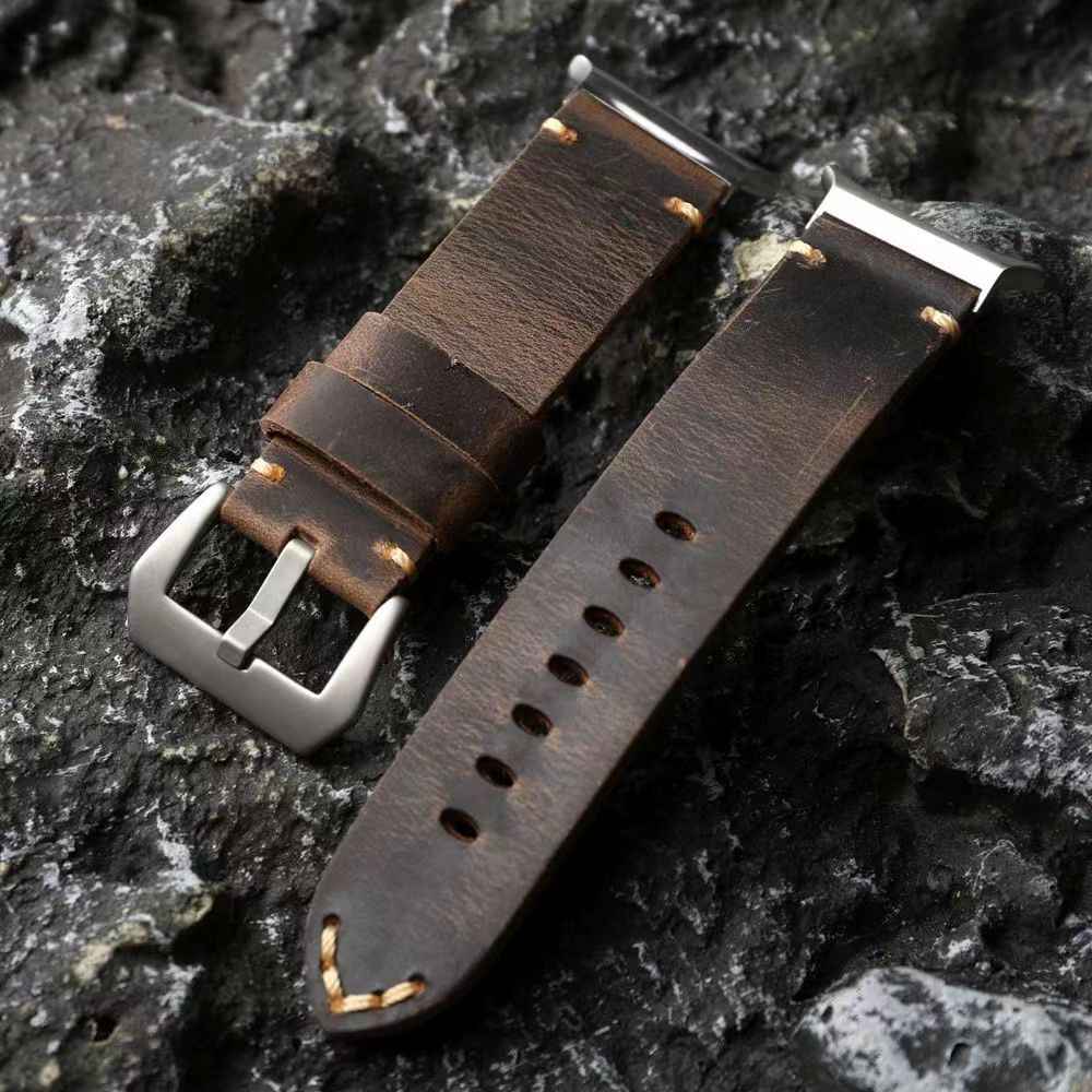 Vintage Handmade Leather Band For Samsung Watch Ultra