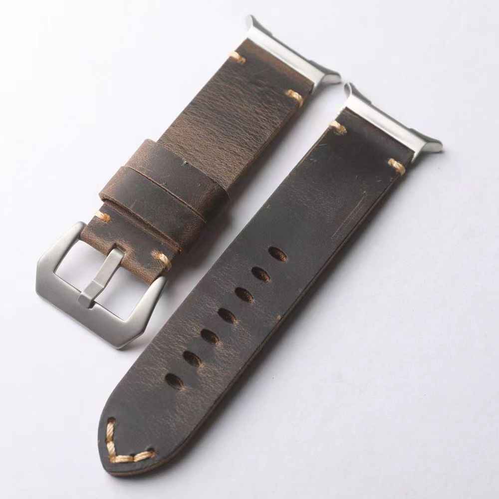 Vintage Handmade Leather Band For Samsung Watch Ultra