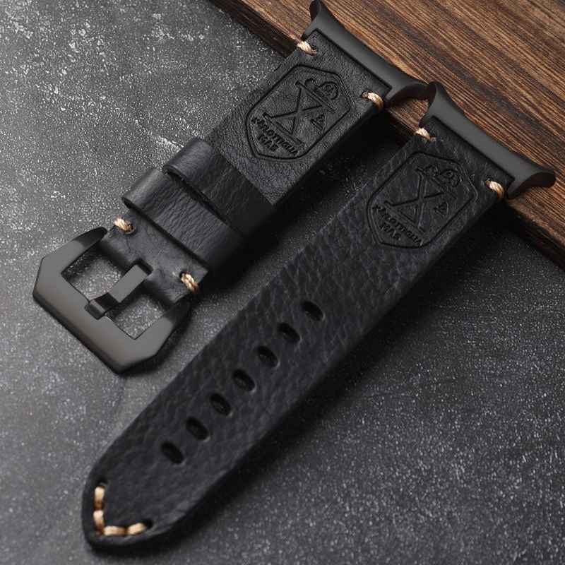 Vintage Handmade Leather Band For Samsung Watch Ultra