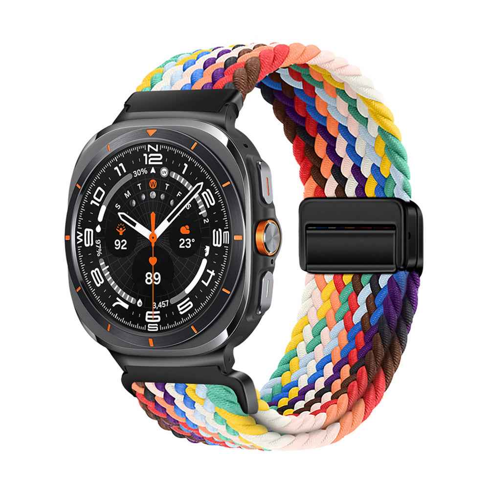 Braided Nylon Band For Samsung Watch 7 Ultra