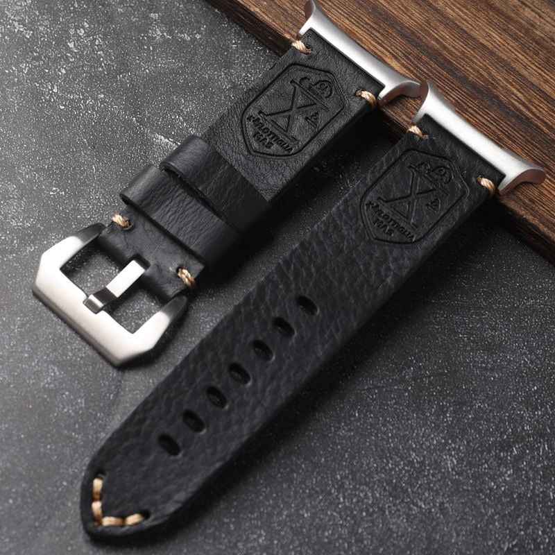 Vintage Handmade Leather Band For Samsung Watch Ultra