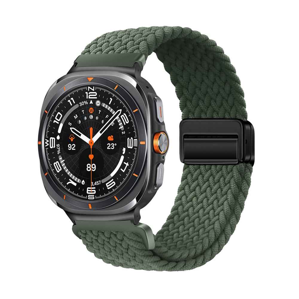 Braided Nylon Band For Samsung Watch 7 Ultra
