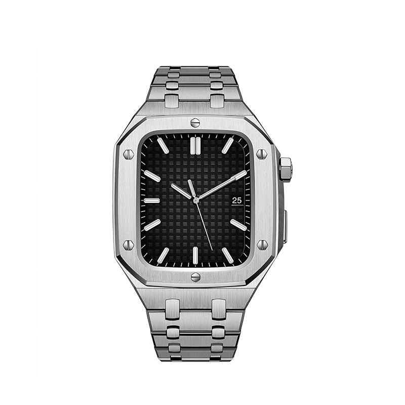 Freek - 316L RVS Premium Band & Case Set voor Apple Watch