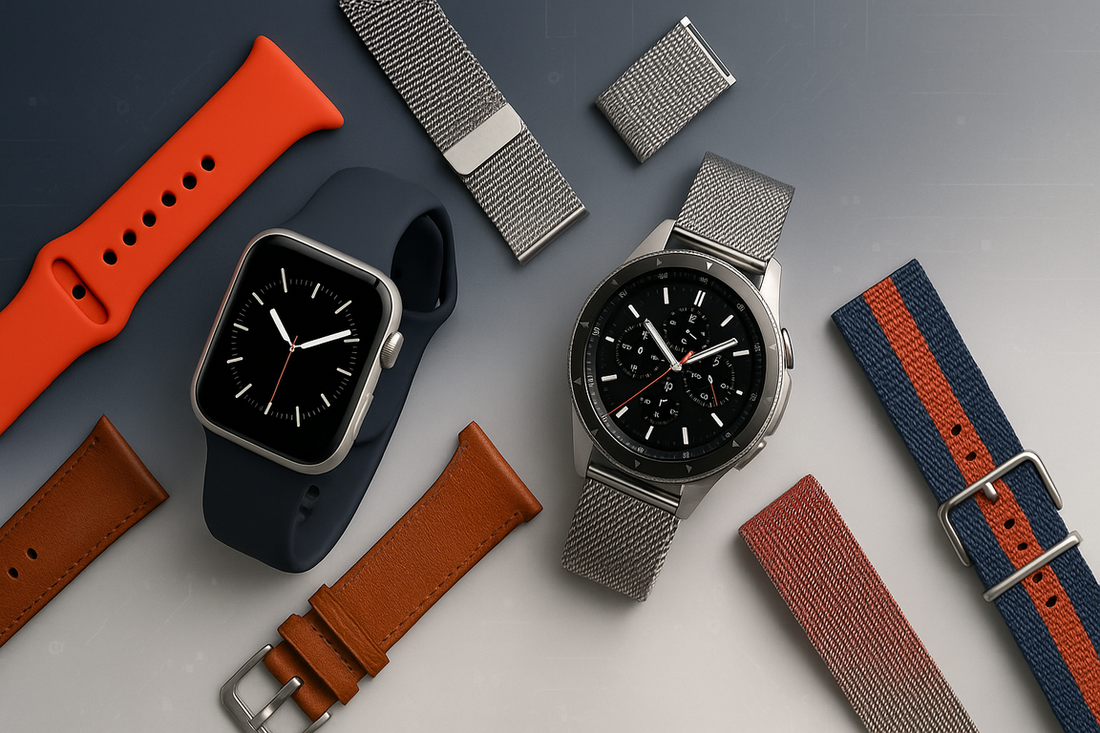 Complete Smartwatch Bandjes Gids 2025: Alles wat je moet weten over Apple Watch & Samsung Galaxy Watch bandjes