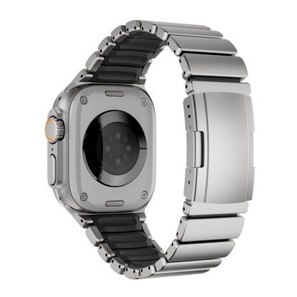 Mark - GEMINI Grade 5 Titanium Band voor Apple Watch