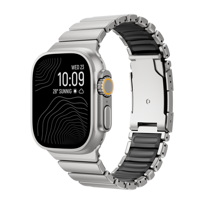 Mark - GEMINI Grade 5 Titanium Band voor Apple Watch