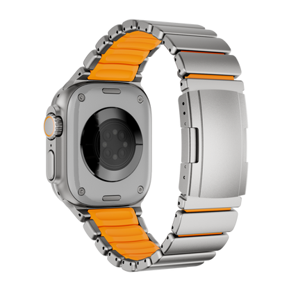 Mark - GEMINI Grade 5 Titanium Band voor Apple Watch