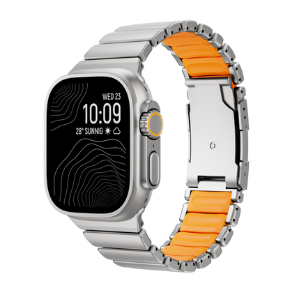 Mark - GEMINI Grade 5 Titanium Band voor Apple Watch