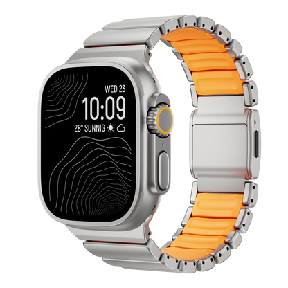 Titanium x FKM Dual Core Band For Apple Watch