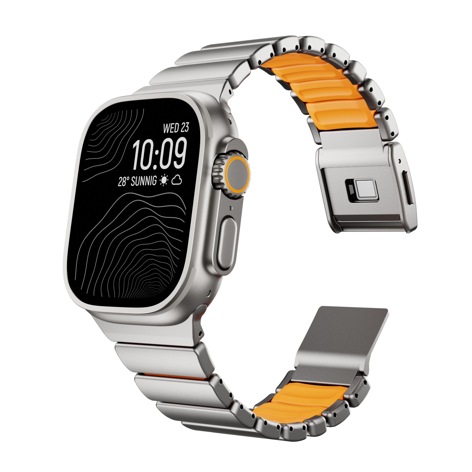 Titanium x FKM Dual Core Band For Apple Watch