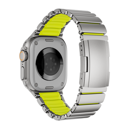 Mark - GEMINI Grade 5 Titanium Band voor Apple Watch