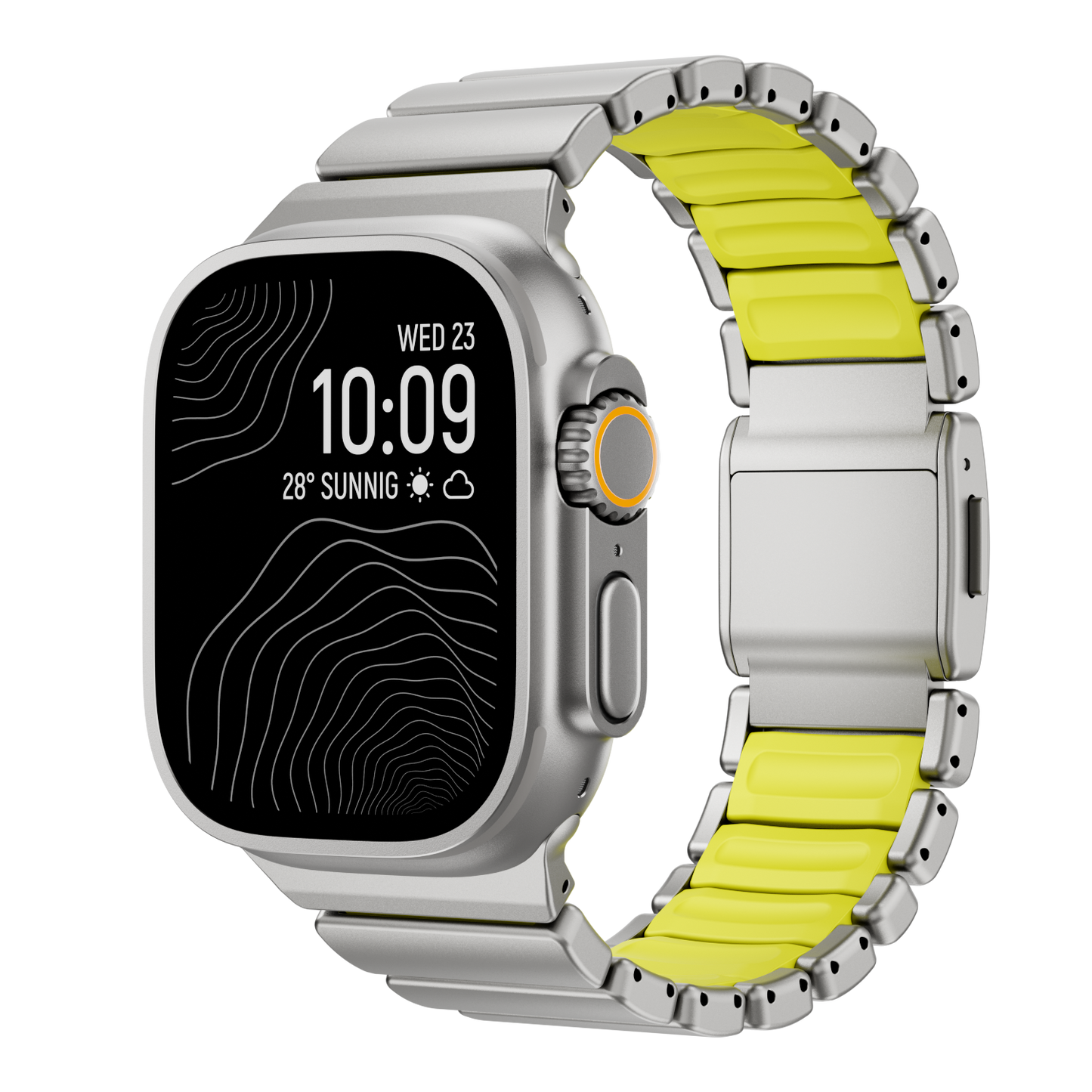 Titanium x FKM Dual Core Band For Apple Watch