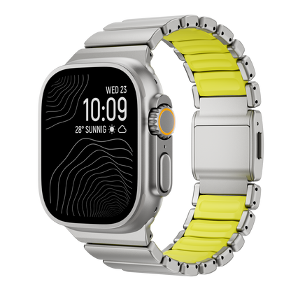 Titanium x FKM Dual Core Band For Apple Watch