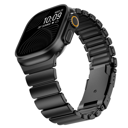 Mark - GEMINI Grade 5 Titanium Band voor Apple Watch