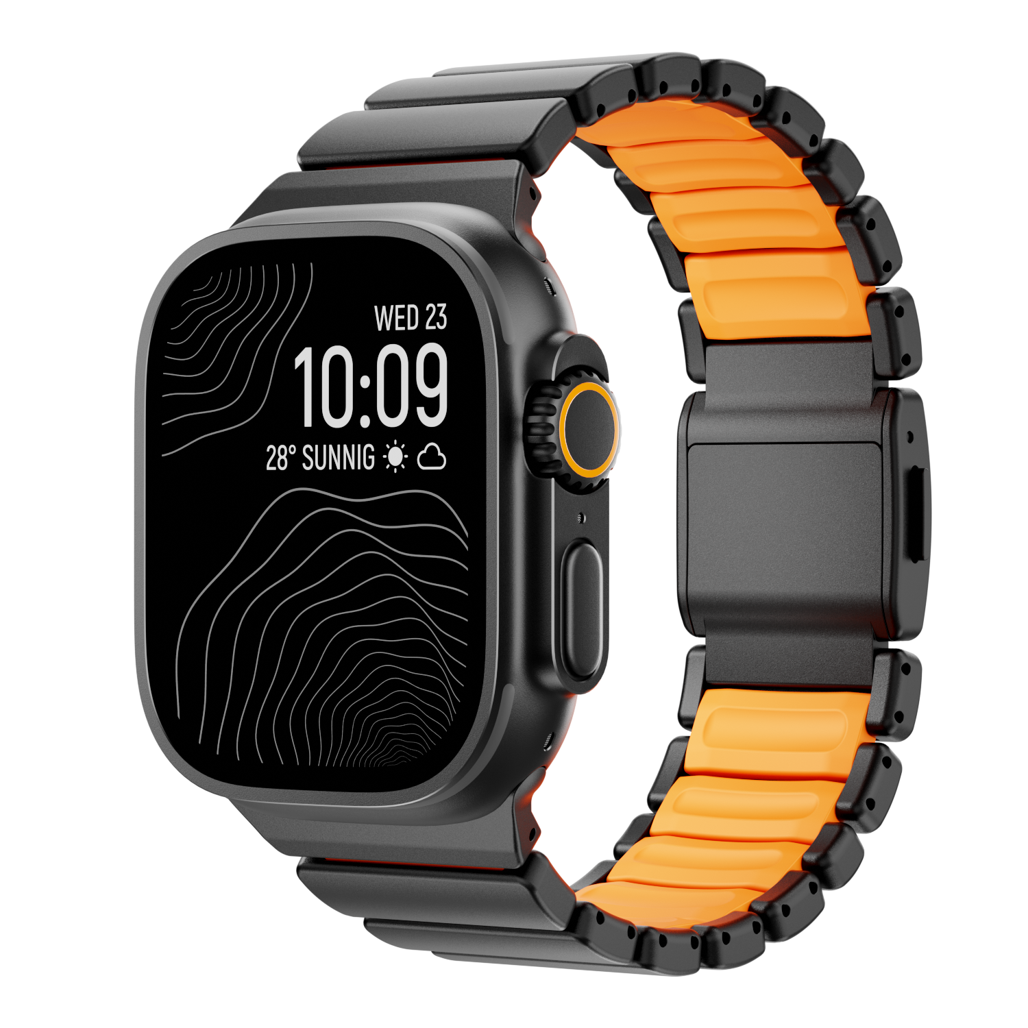 Titanium x FKM Dual Core Band For Apple Watch