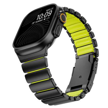 Mark - GEMINI Grade 5 Titanium Band voor Apple Watch
