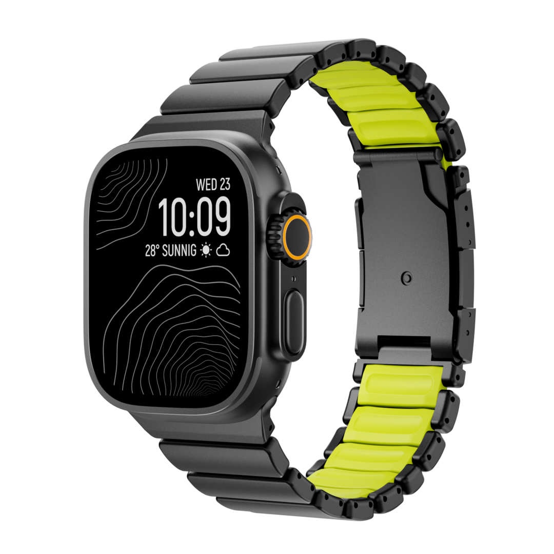 Mark - GEMINI Grade 5 Titanium Band voor Apple Watch