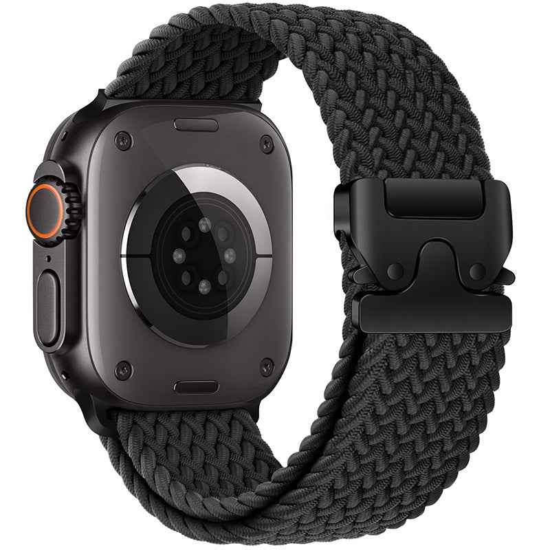 Merel - Gevlochten Nylon Parachutegesp Band