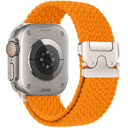 Merel - Gevlochten Nylon Parachutegesp Band