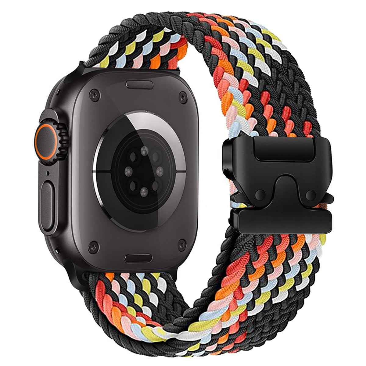 Merel - Gevlochten Nylon Parachutegesp Band