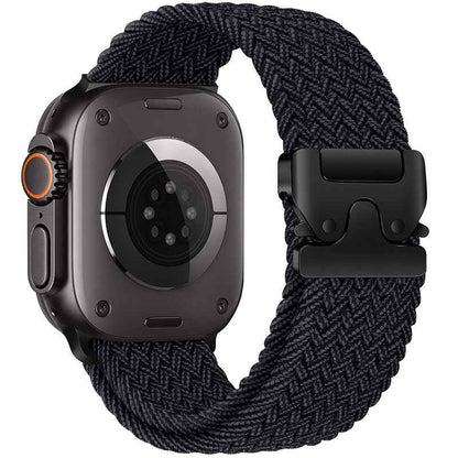 Merel - Gevlochten Nylon Parachutegesp Band