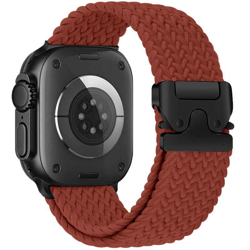 Merel - Gevlochten Nylon Parachutegesp Band