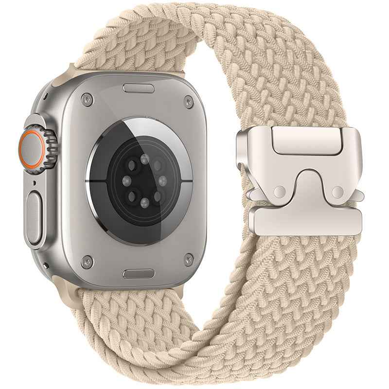 Merel - Gevlochten Nylon Parachutegesp Band