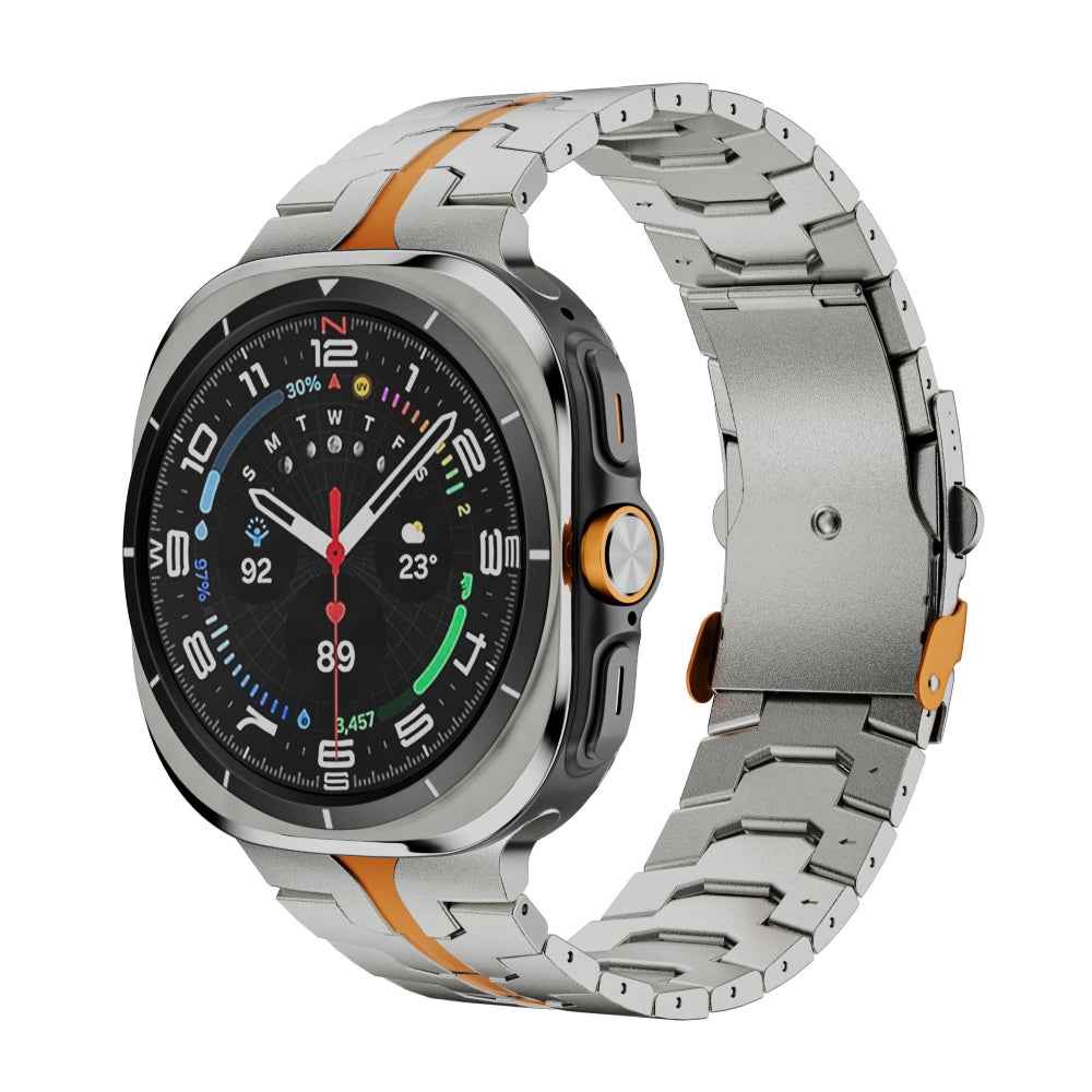 Stijn - Titanium Premium Band voor Samsung Watch Ultra