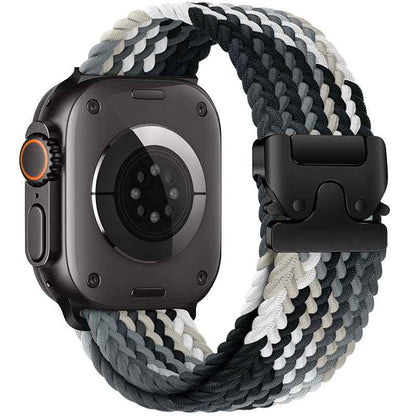 Merel - Gevlochten Nylon Parachutegesp Band