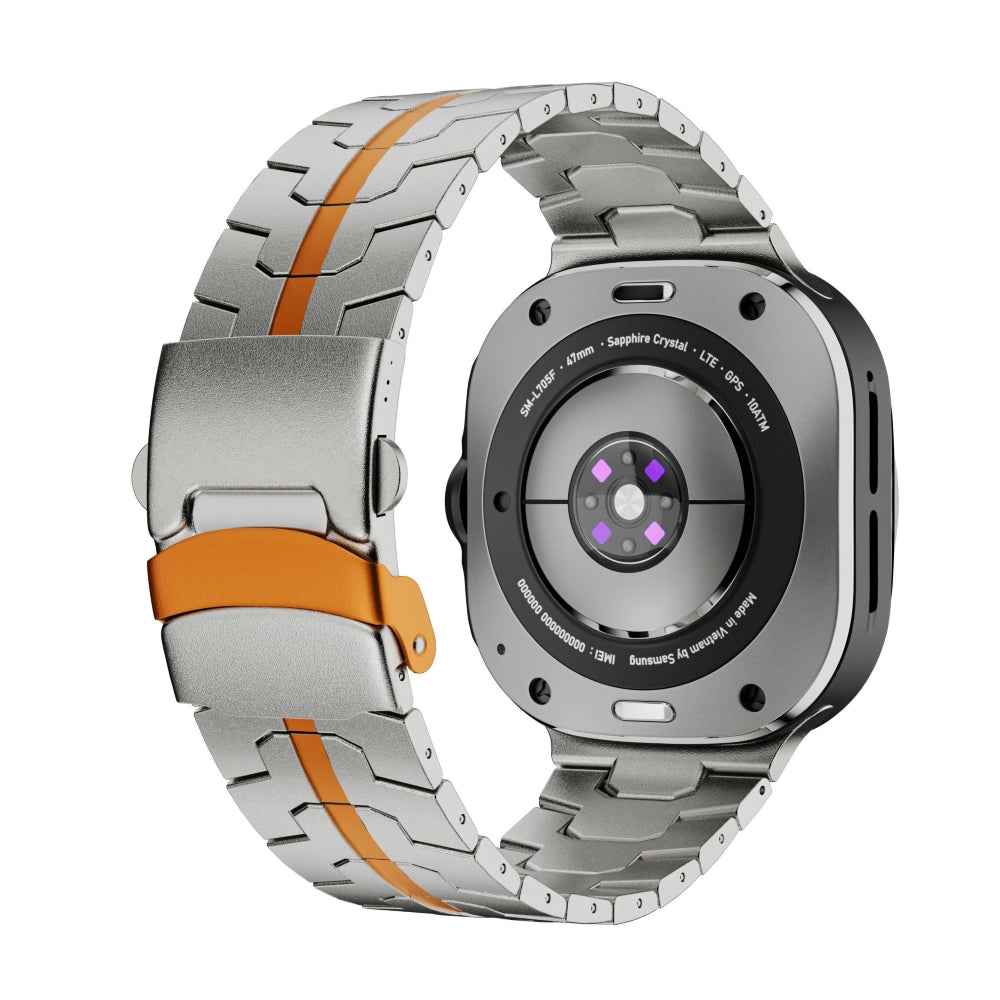 Stijn - Titanium Premium Band voor Samsung Watch Ultra