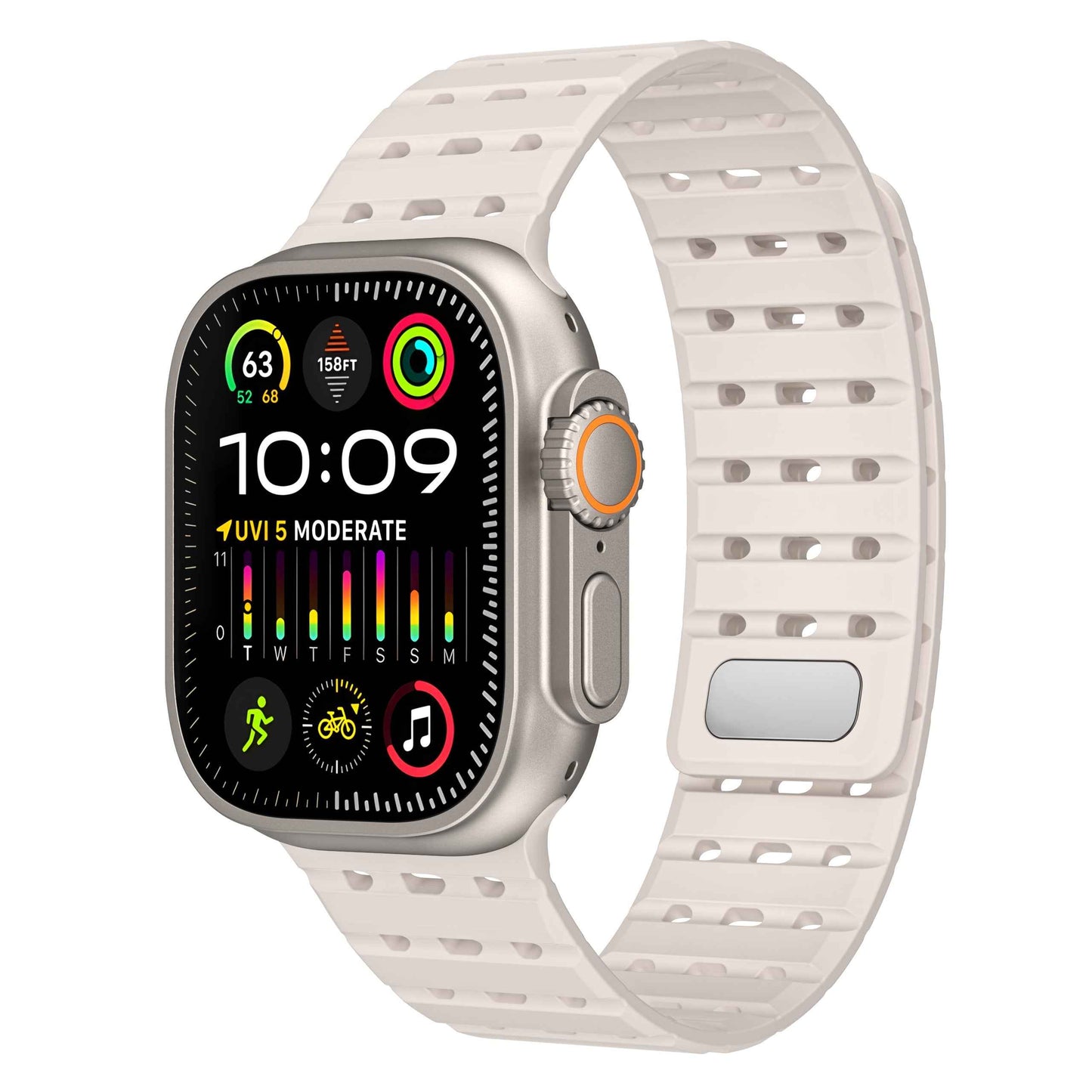 Daan - AW Siliconen Pro Sport Band