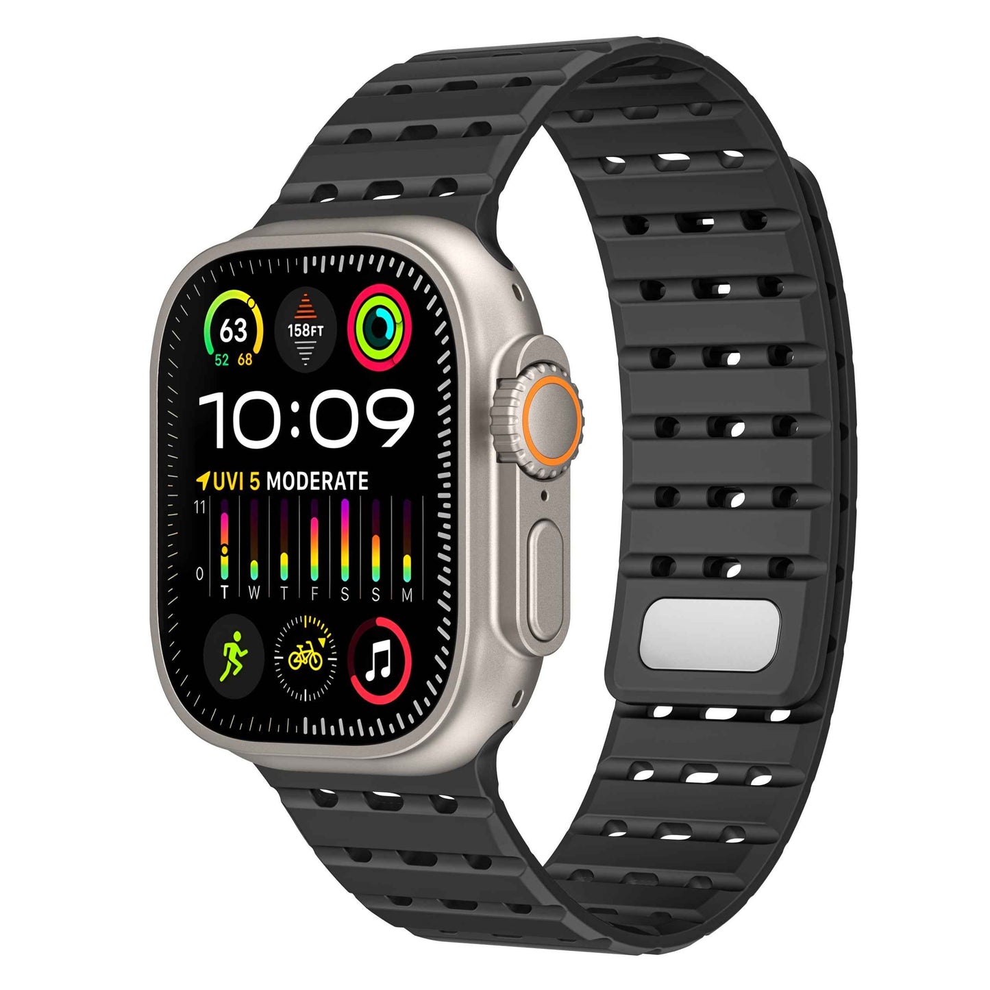 Daan - AW Siliconen Pro Sport Band