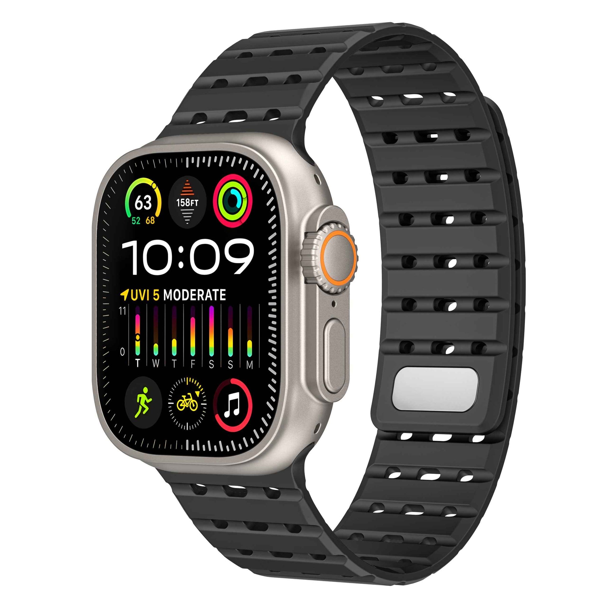 Daan - AW Siliconen Pro Sport Band