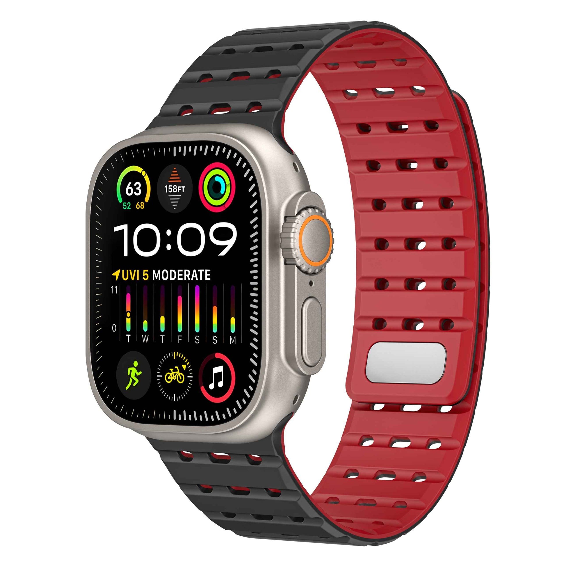 Daan - AW Siliconen Pro Sport Band