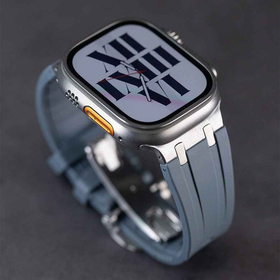 Tim - Extra Dikke Siliconen Band met Titanium Adapter