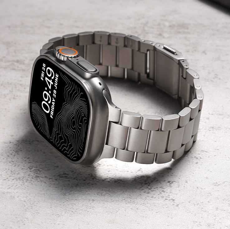 Daan - Luxe Titanium Magnetische Band