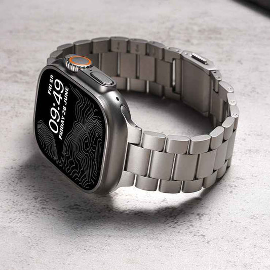 Daan - Luxe Titanium Magnetische Band