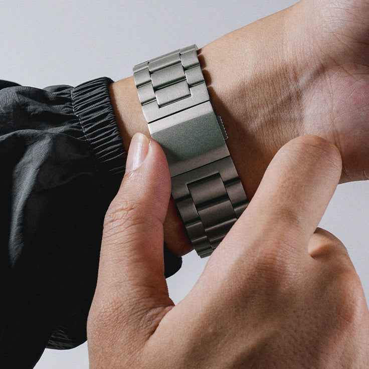 Daan - Luxe Titanium Magnetische Band