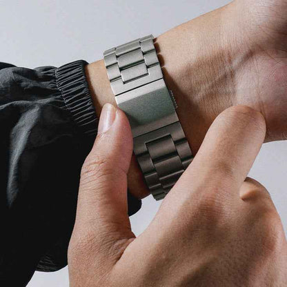 Daan - Luxe Titanium Magnetische Band
