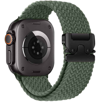 Merel - Gevlochten Nylon Parachutegesp Band