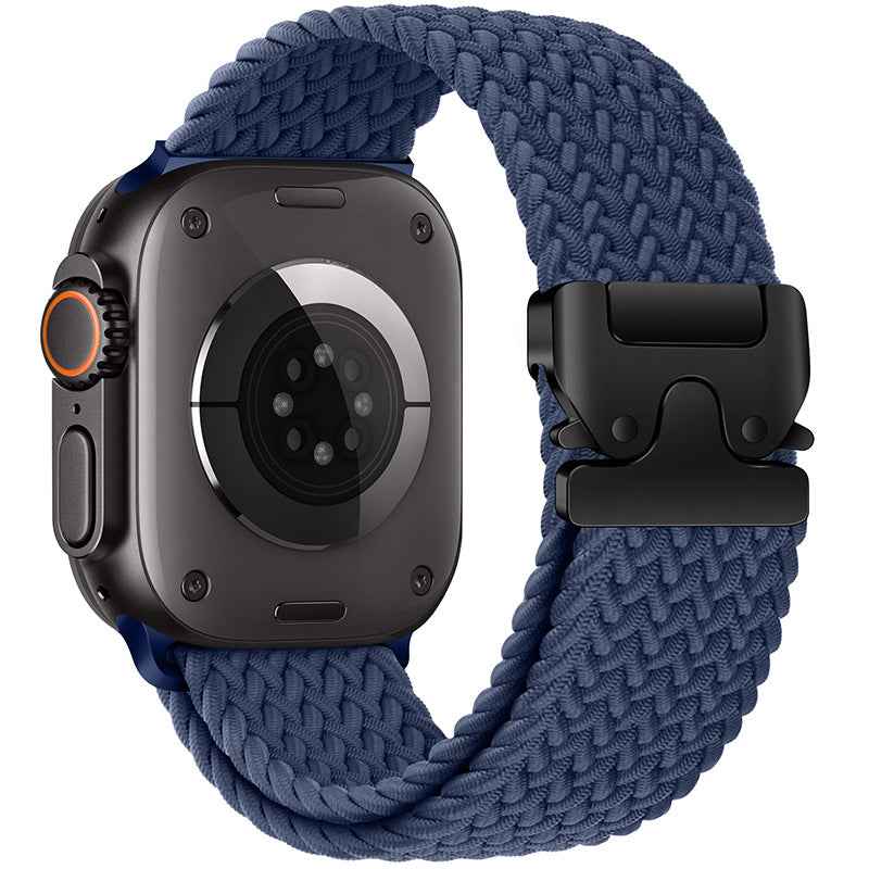 Merel - Gevlochten Nylon Parachutegesp Band
