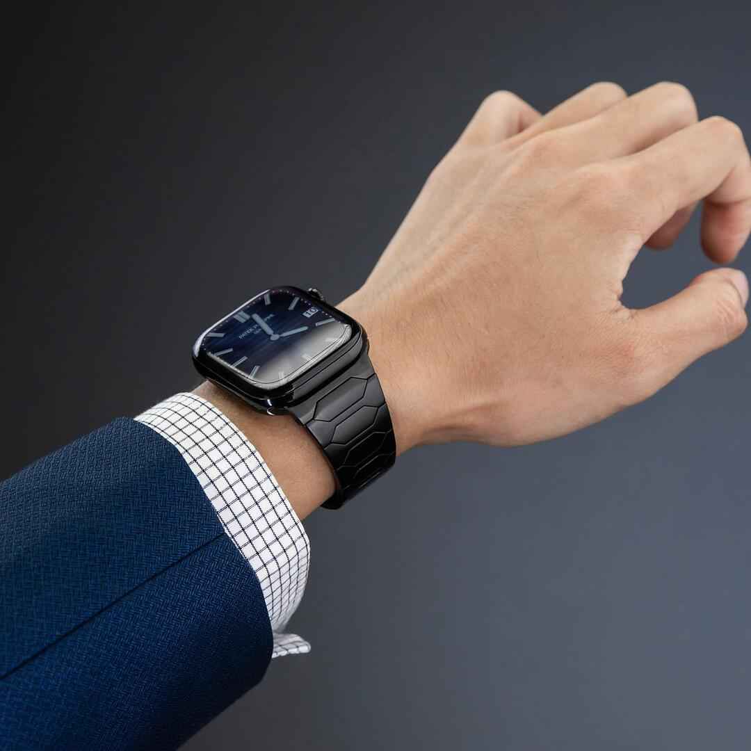 Luxe Stainless Steel Band For Apple Watch