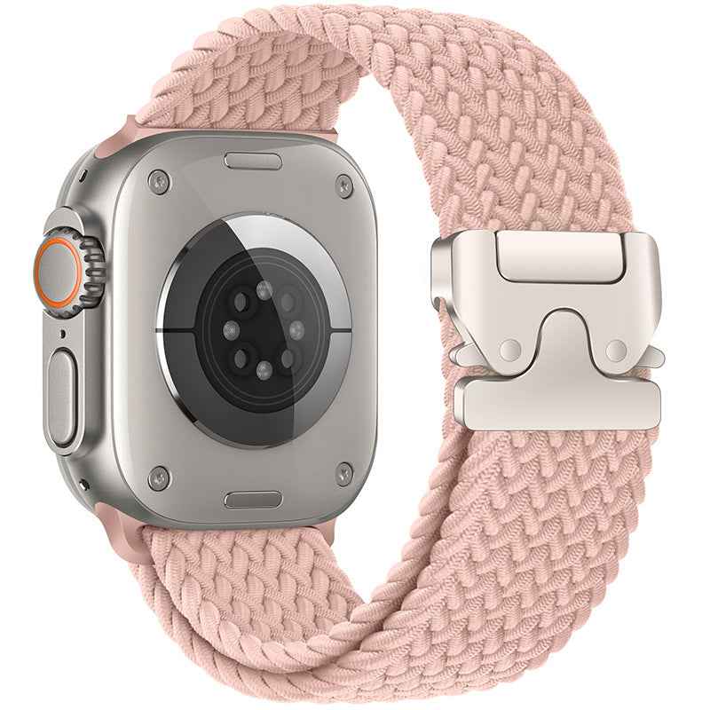 Merel - Gevlochten Nylon Parachutegesp Band