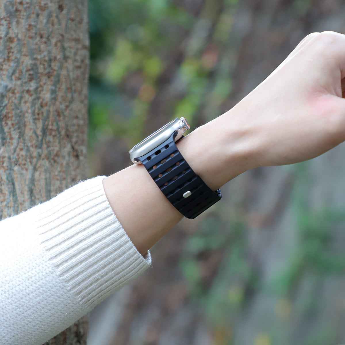Daan - AW Siliconen Pro Sport Band